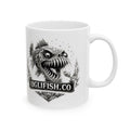 Vintage Fish Emblem  Official uglifish.co Logo Ceramic Coffee Cup (11oz/15oz)