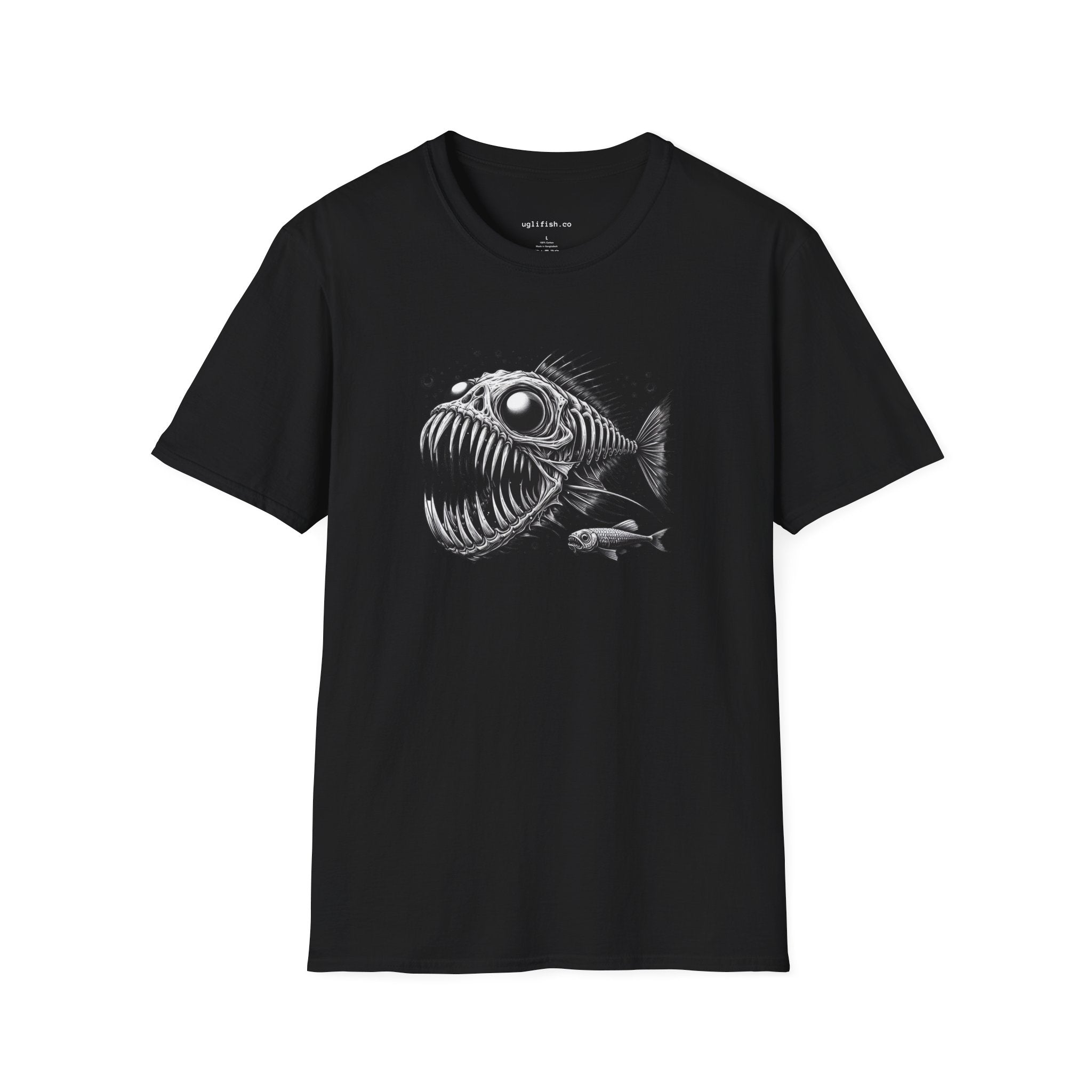 Anglerfish Graphic T-Shirt — 'uglfish.co' Deep Sea Illustration