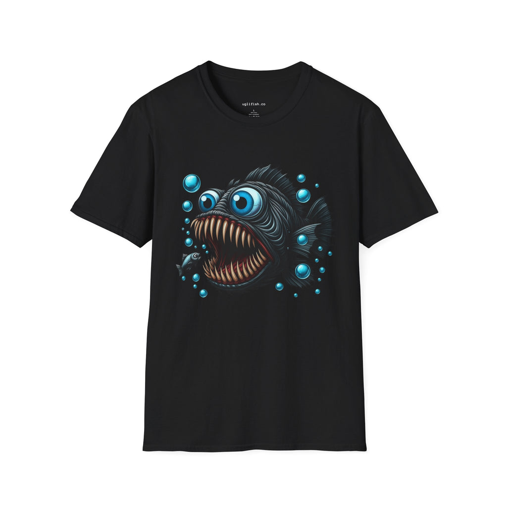 Big Bug-eyed Deep Sea Monster Fish - Graphic Tee