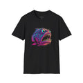 uglifish Neon 02 Deep Sea Menancing Fish Graphic Tee - Light Up Your Style with Unique Designs | Casual Wear, Gift for Fish Lovers, Graphic Shirt, Cool T-Shirt, Fun Apparel