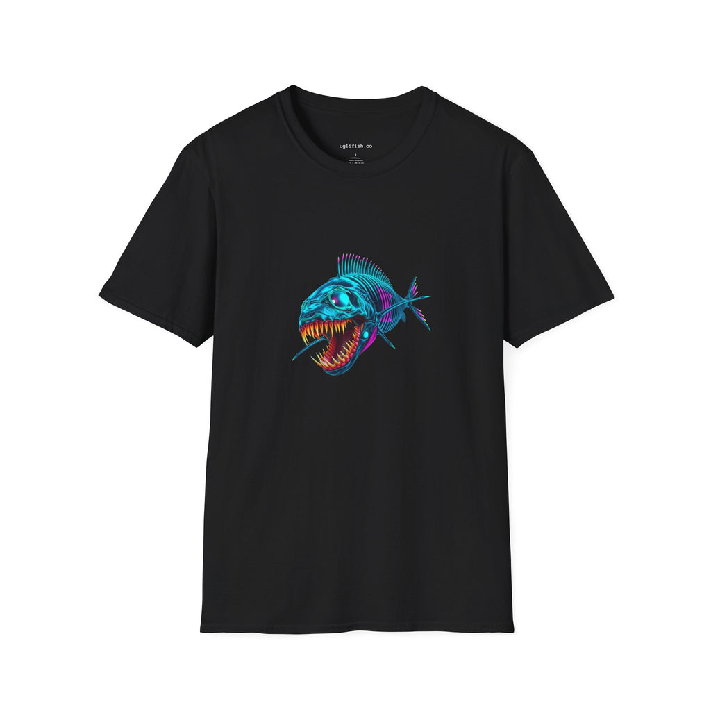 uglifish Neon 11 Graphic Tee - Light Up Your Style with Unique Designs | Casual Wear, Gift for Fish Lovers, Graphic Shirt, Cool T-Shirt, Fun Apparel