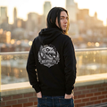 Official uglifish.co Logo Zip-Up Hoodie — Uglifish Co. Fishing Graphic Zip Hoodie