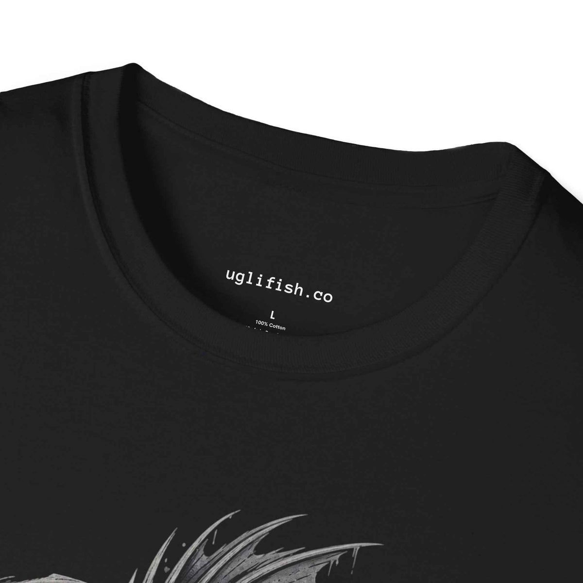 Fish Skeleton T-Shirt — 'Go Fish' Graphic Tee for Anglers & Edgy Beach Style