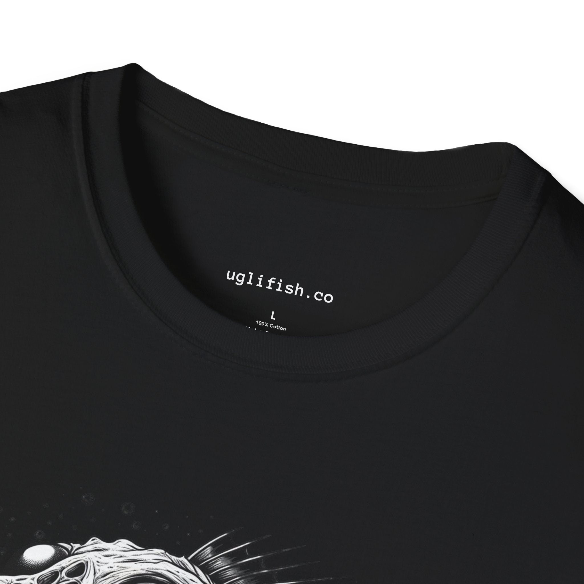 Anglerfish Graphic T-Shirt — 'uglfish.co' Deep Sea Illustration