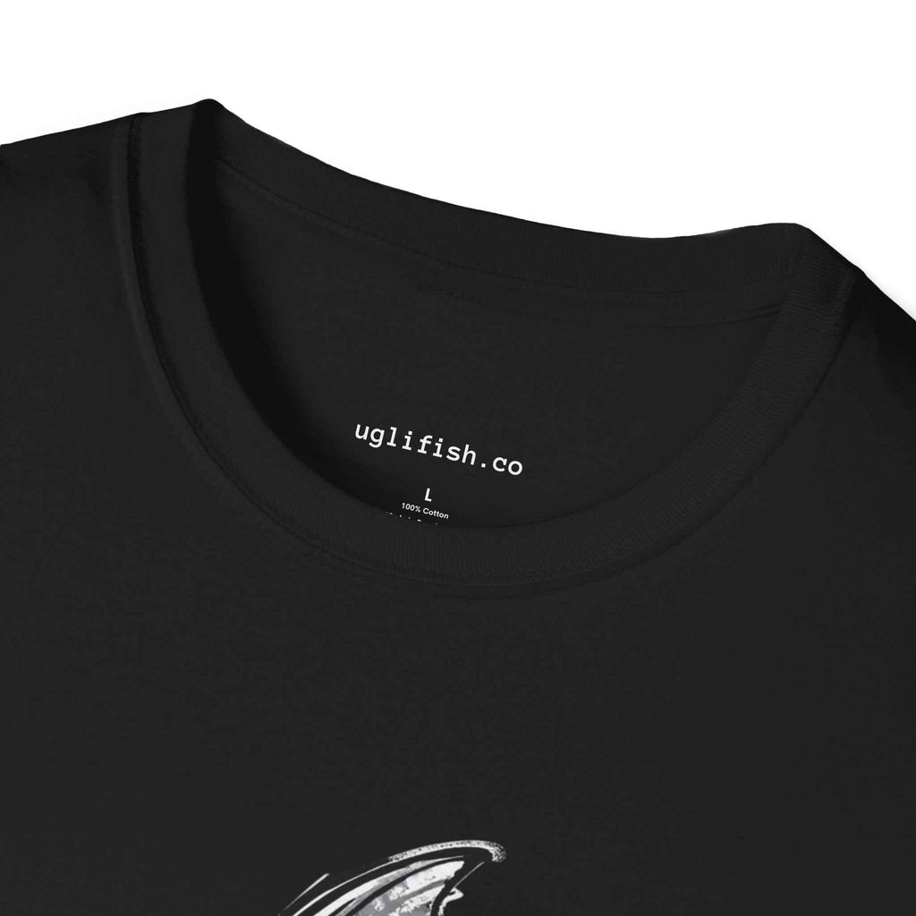 Copy of Skeleton Fish T-Shirt 'Go Fish' Graphic Tee for Anglers & Edgy Beach Style