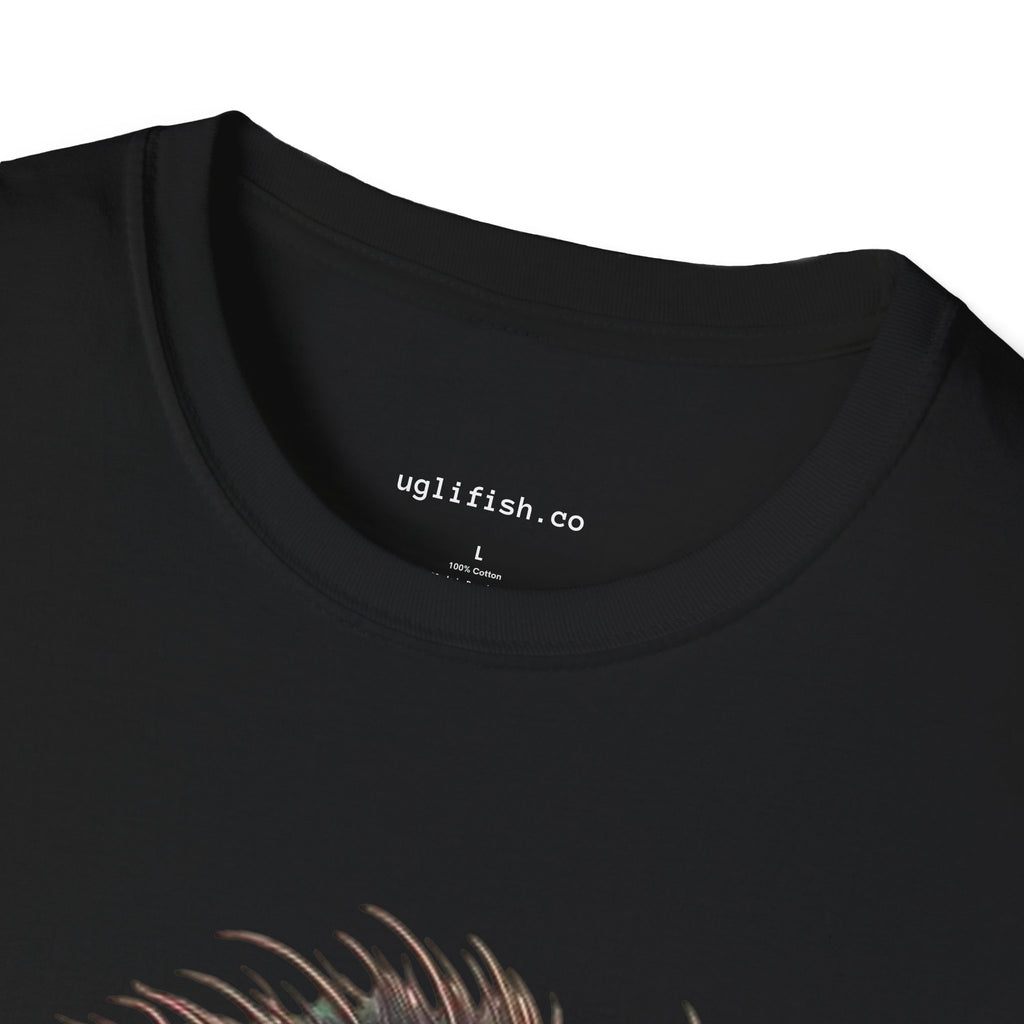 Grumpy Deep Sea Fish T-Shirt — 'uglifish.co' Graphic Tee