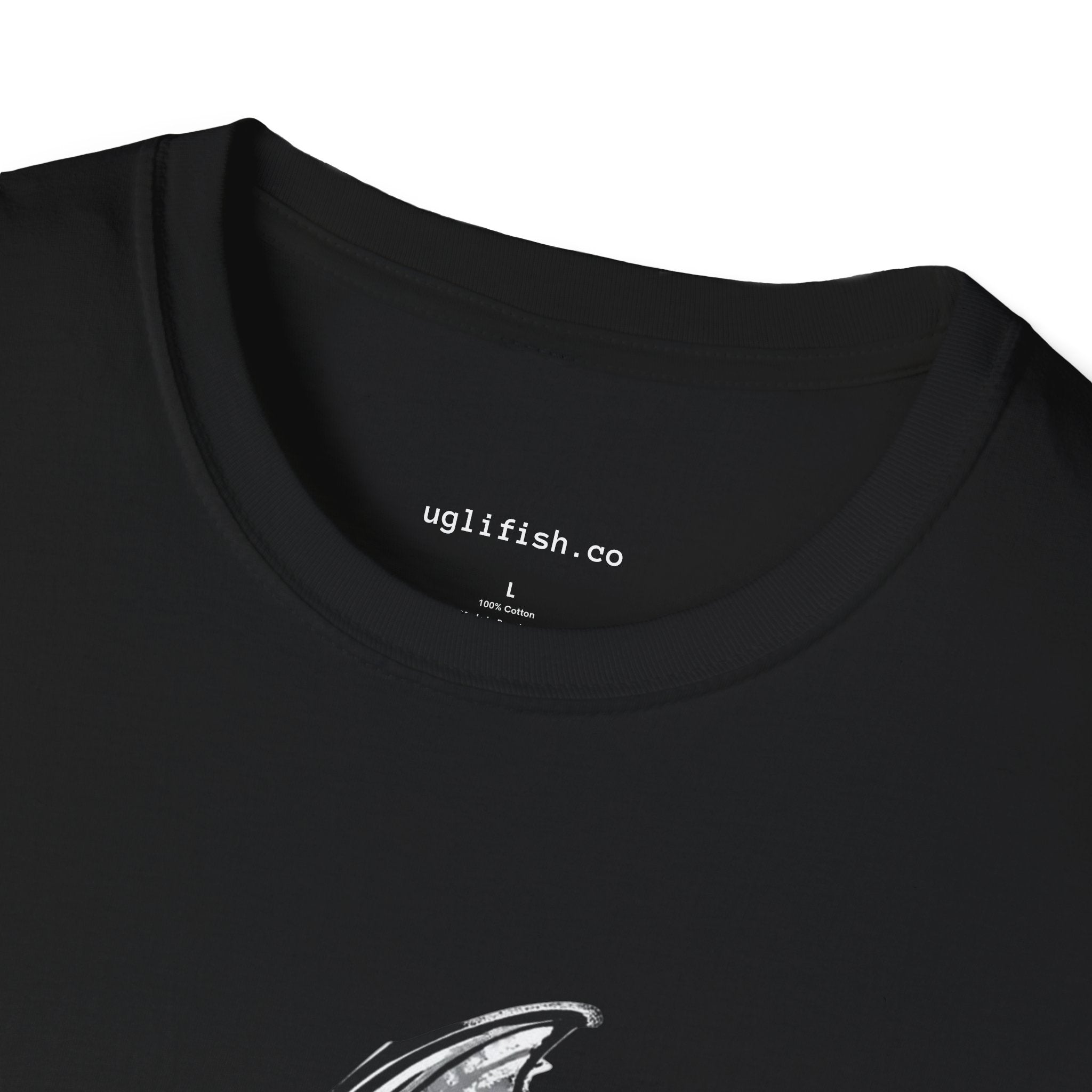Fish Skeleton T-Shirt — 'Go Fish' Graphic Tee for Anglers & Edgy Beach Style