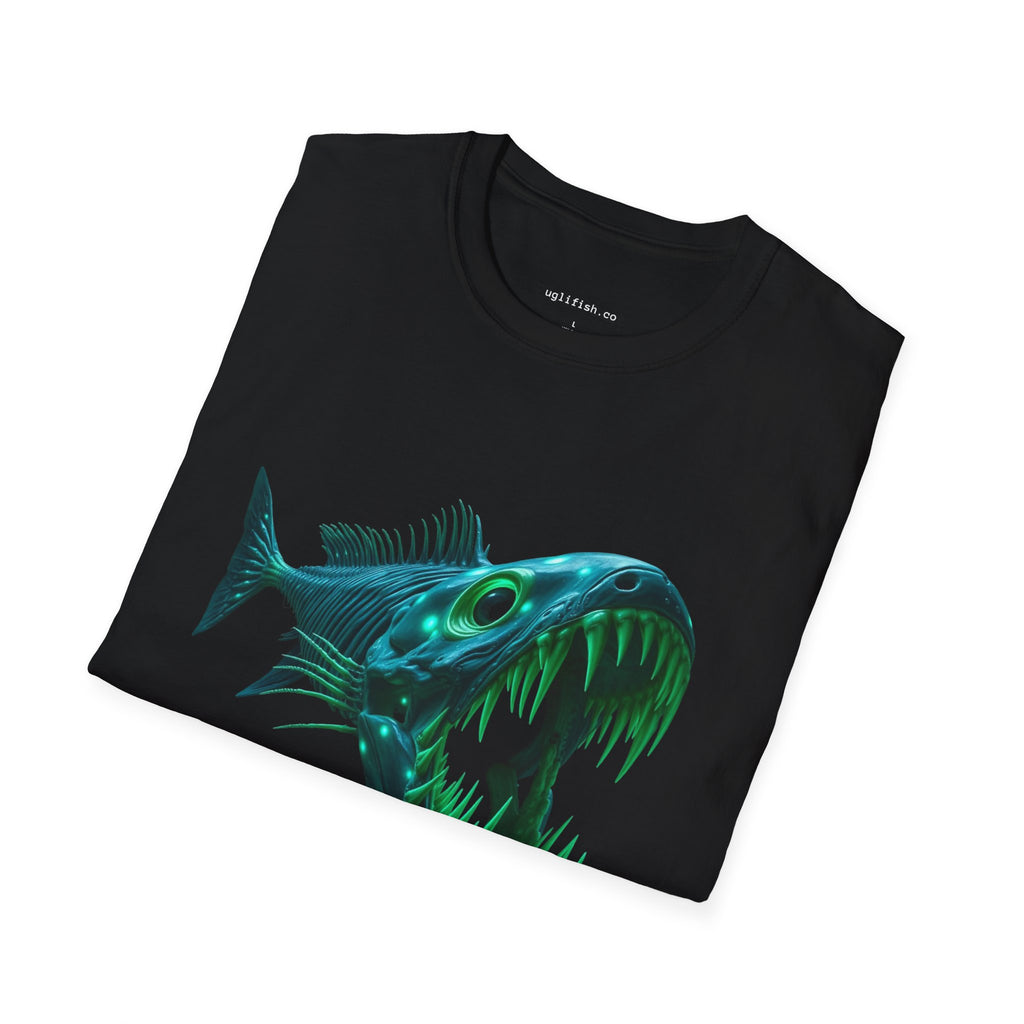 uglifish Neon 10 Graphic Tee - Light Up Your Style with Unique Designs | Casual Wear, Gift for Fish Lovers, Graphic Shirt, Cool T-Shirt, Fun Apparel