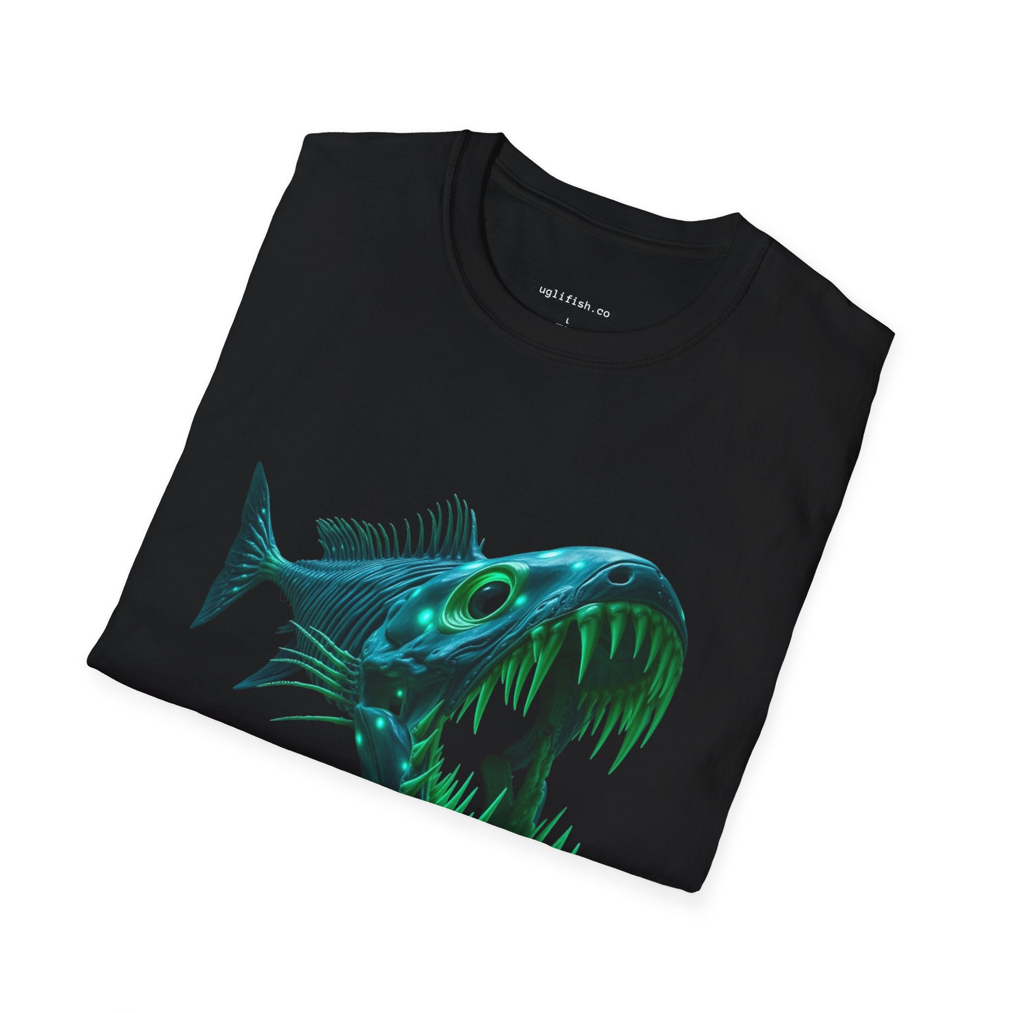 uglifish Neon 10 Graphic Tee - Light Up Your Style with Unique Designs | Casual Wear, Gift for Fish Lovers, Graphic Shirt, Cool T-Shirt, Fun Apparel
